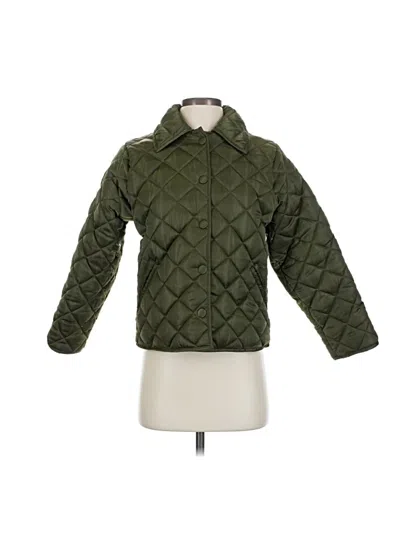Pre-owned Anine Bing Jacket In Green