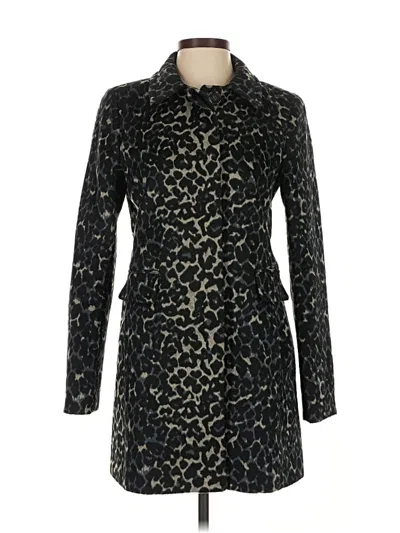 Pre-owned Ann Taylor Loft Coat In Gold