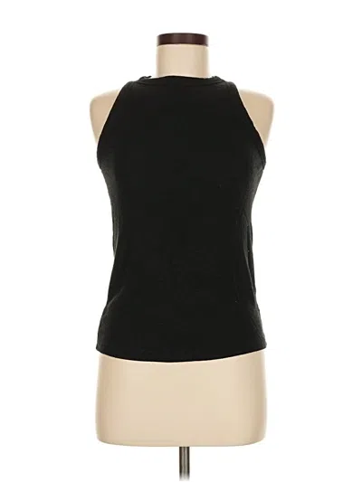 Pre-owned Rachel Zoe Tjx Tank Top Black Halter Neckline Tops