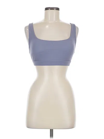 Pre-owned Athleta Sports Bra In Blue