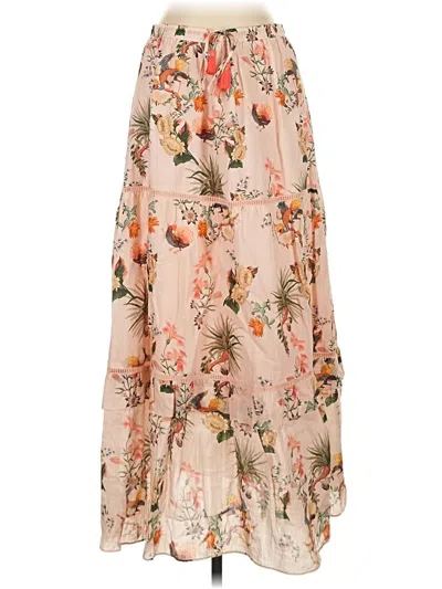 Pre-owned Johnny Was Casual Skirt In Brown