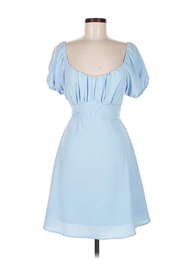 Pre-owned Altar'd State Cocktail Dress In Blue