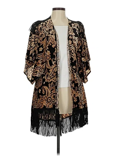 Pre-owned Judith March Cardigan Sweater In Gold