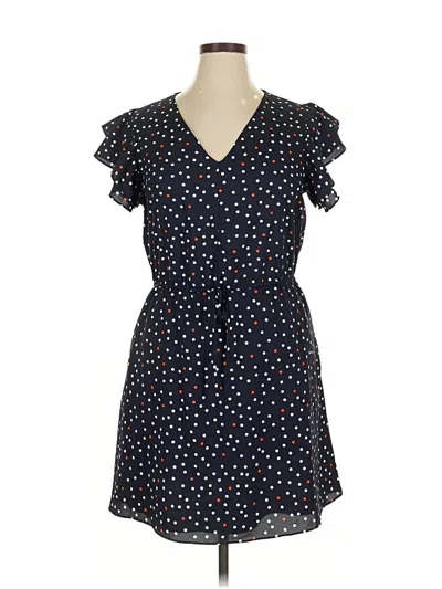 Maison Jules Casual Dress In Blue