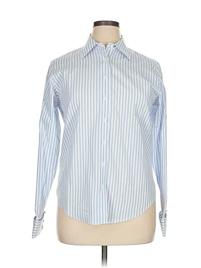 Pre-owned Brooks Brothers Long Sleeve Button Down Shirt In Blue