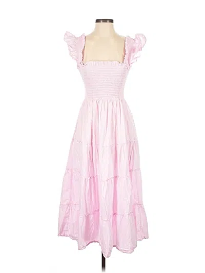 Pre-owned Hill House Casual Dress In Pink
