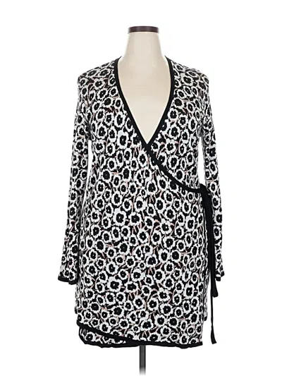 Pre-owned Diane Von Furstenburg For Target Kimono In Black