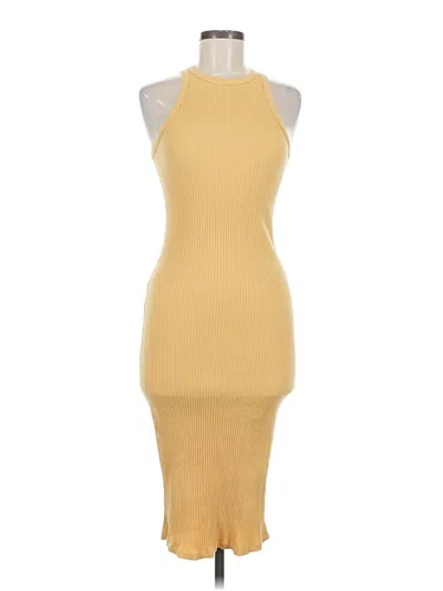 Pre-owned Billabong Cocktail Dress In Yellow