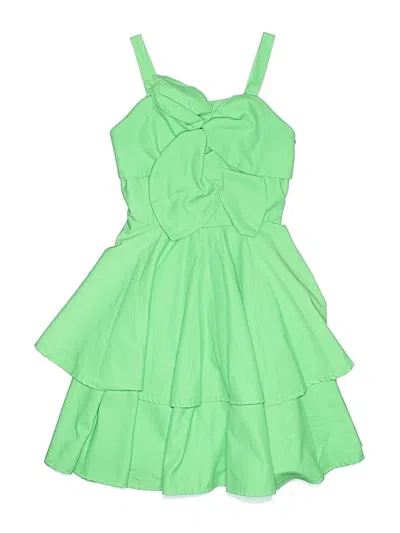 Pre-owned Habitual Kids' Dress In Green