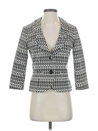 Pre-owned Cabi Blazer Jacket In Gray