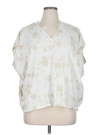 Pre-owned Mustard Seed Sleeveless T-shirt In White