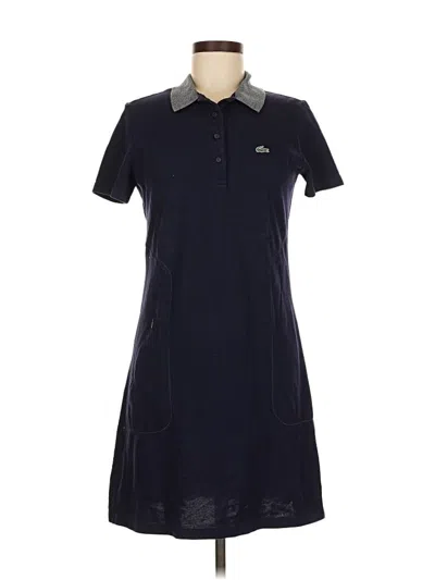 Pre-owned Lacoste Casual Dress In Blue