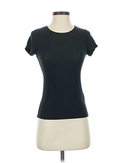 Pre-owned Abercrombie & Fitch Short Sleeve T-shirt In Black