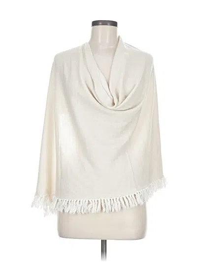 Pre-owned Lilly Pulitzer Poncho In White