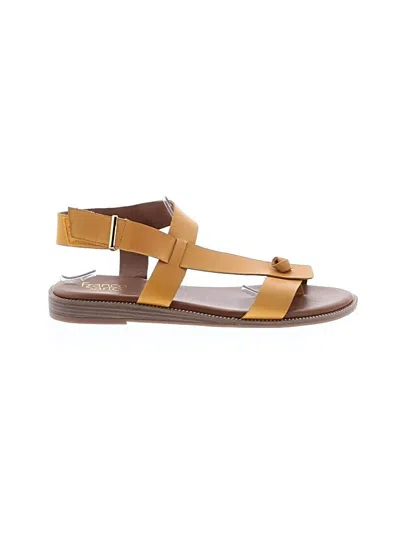 Pre-owned Franco Sarto Sandals In Brown