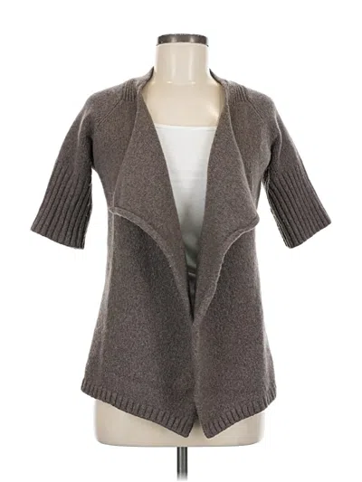 Pre-owned Vince Cardigan Sweater In Gray
