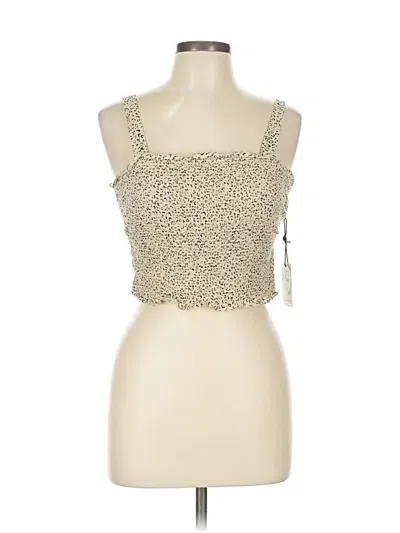 Japna Sleeveless Top Ivory Sweetheart Neckline Tops In White