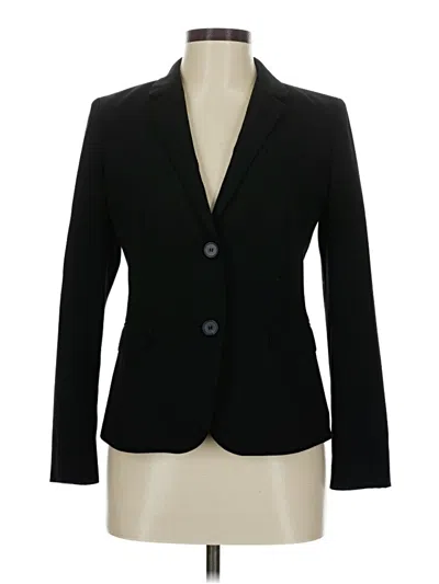 Pre-owned Ann Taylor Blazer Jacket In Black