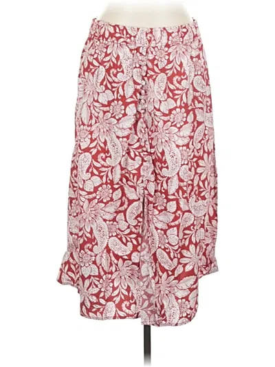 Pre-owned Ann Taylor Loft Outlet Casual Skirt In Red