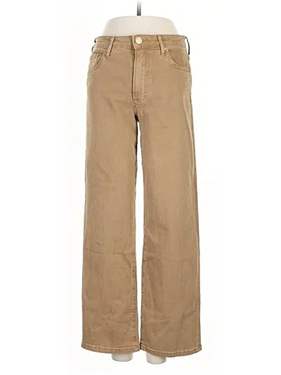 Pre-owned Kut From The Kloth Khaki Pant In Brown