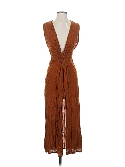 Pre-owned L*space Cocktail Dress In Brown