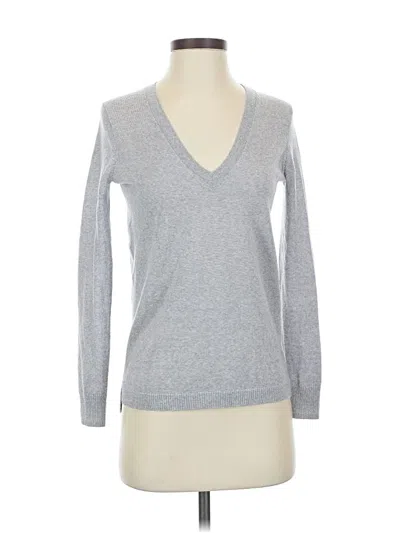 Pre-owned Madewell Wool Pullover Sweater In Gray