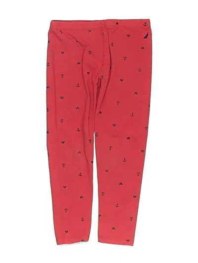Pre-owned Nautica Kids' Casual Pants In Red