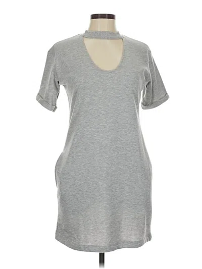 Pre-owned Almost Famous Casual Dress In Gray