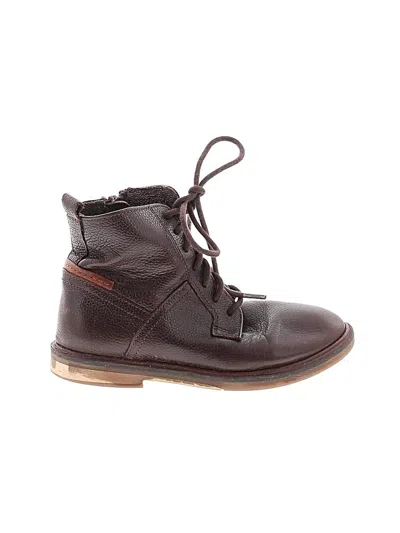 Pre-owned Zara Kids' Boots In Brown