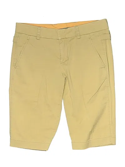 Pre-owned Vince Khaki Shorts In Yellow