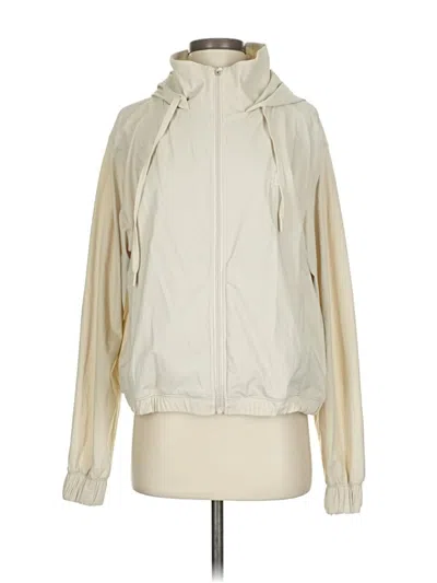 Pre-owned Born Primitive Windbreaker Jacket In White