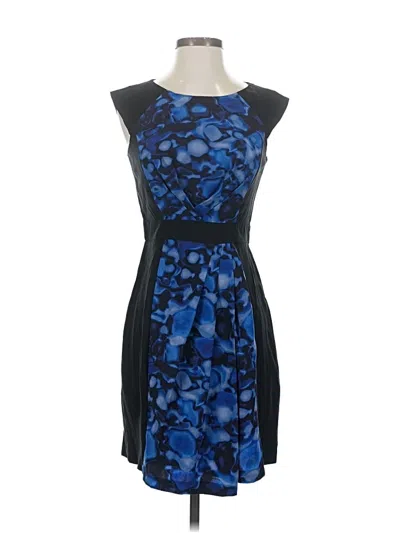 Pre-owned Cynthia Steffe Cocktail Dress In Blue