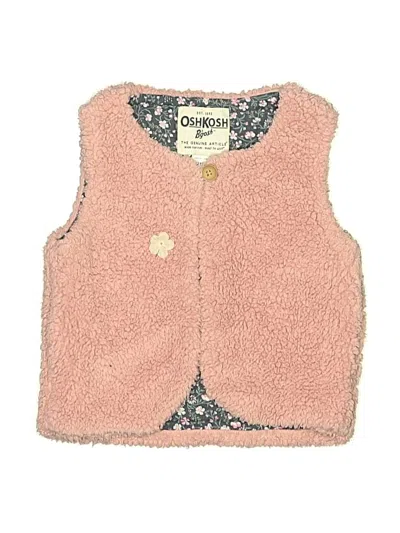 Pre-owned Oshkosh B'gosh Kids' Vest In Pink