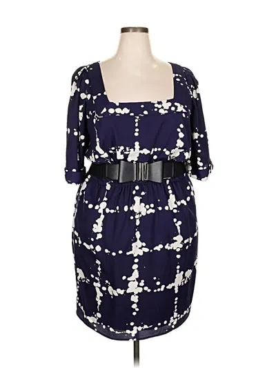 Pre-owned Jessica Simpson Casual Dress In Blue