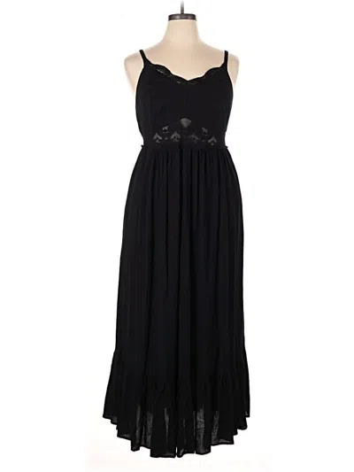 Pre-owned Torrid Casual Dress In Black