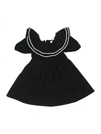 Pre-owned Janie And Jack Kids' Dress In Black