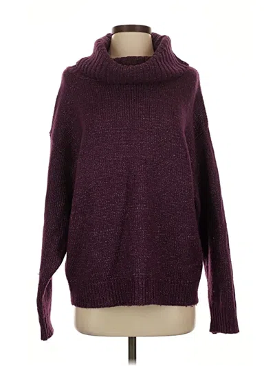 Pre-owned Ugg Turtleneck Sweater In Burgundy