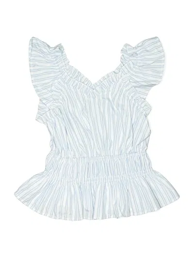 Pre-owned Habitual Kids' Sleeveless Blouse In Blue