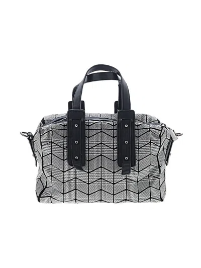 Pre-owned Patrizia Luca Satchel In Gray