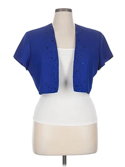 Pre-owned J.r. Nites By Caliendo Jacket In Blue