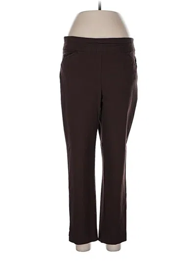 Pre-owned Chico's Dress Pants In Brown