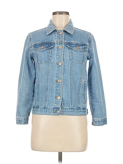 Pre-owned Forever 21 Denim Jacket In Blue