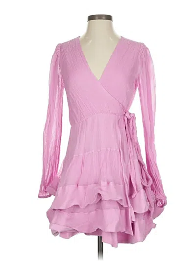 Pre-owned Bhldn Cocktail Dress In Pink