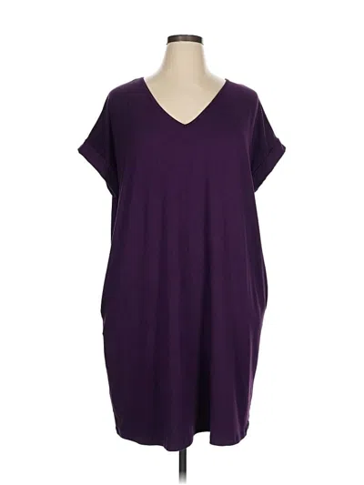 Pre-owned Entro Casual Dress In Purple