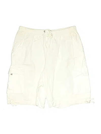 Pre-owned Blair Cargo Shorts In White
