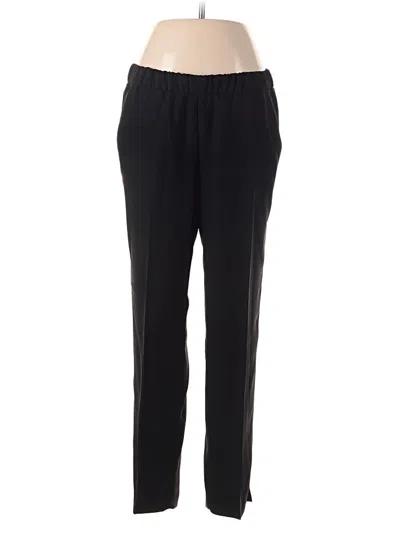 Pre-owned Banana Republic Track Pants In Black