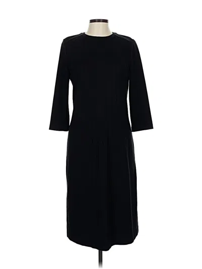 Pre-owned Talbots Casual Dress In Black