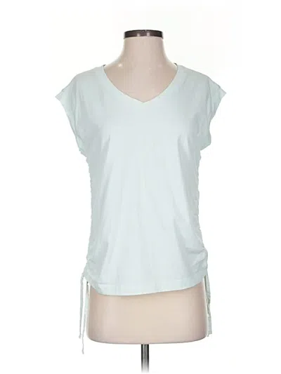 Pre-owned Zella Sleeveless T-shirt In White