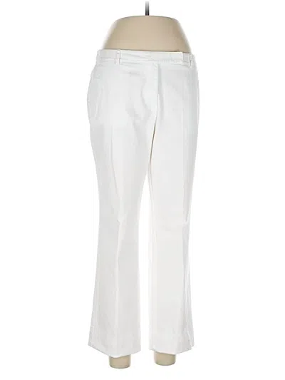 Pre-owned Talbots Dress Pants In White
