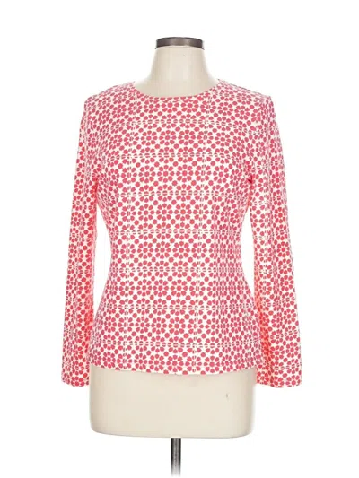 Pre-owned Talbots Long Sleeve T-shirt In Red